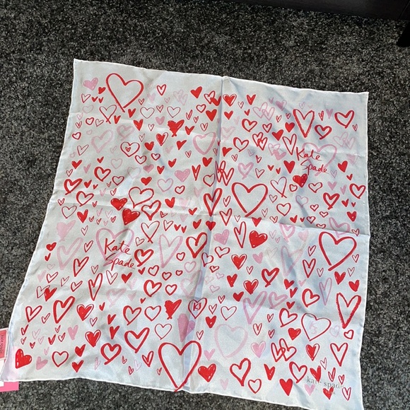 kate spade Accessories Kate Spade Heart Scarf Poshmark